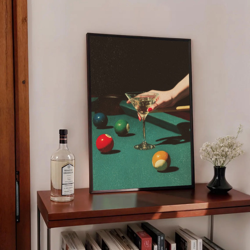 1pc Vintage Billiards Cocktail - مراجعة Vintage Home Textiles وسعره
