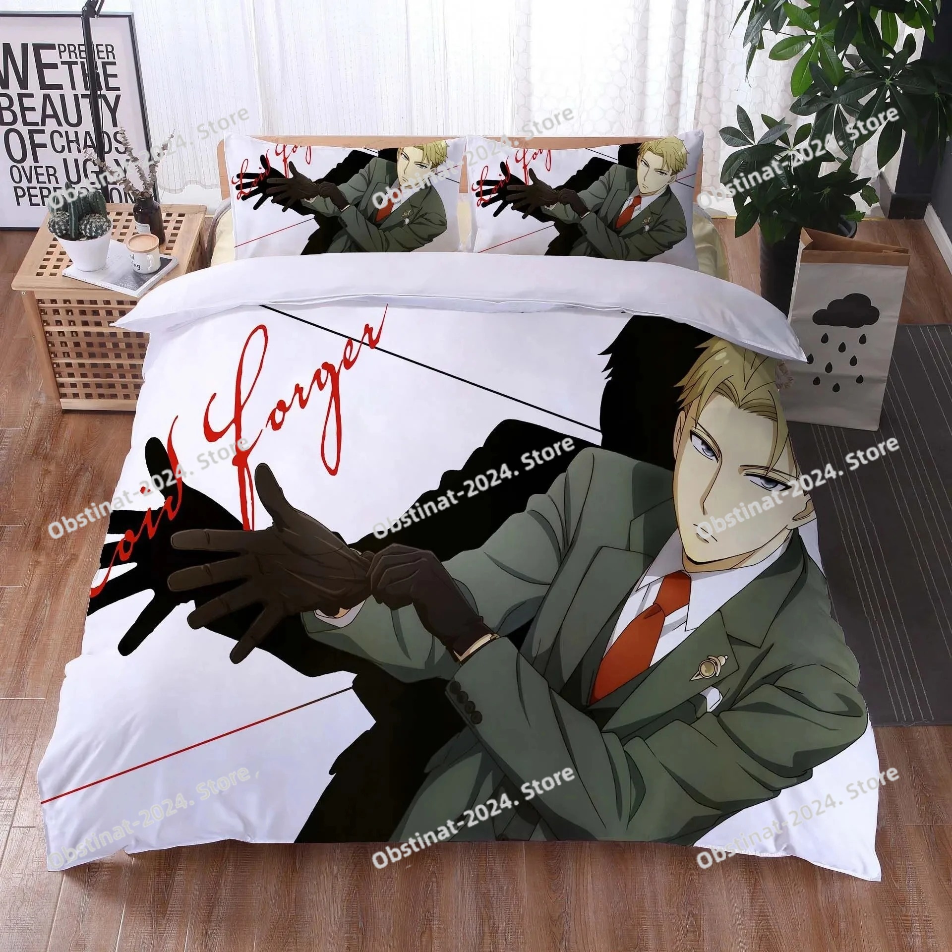 3D Printing Anime SpyXFamily B - مراجعة Home Textiles Classic Fashion وسعره