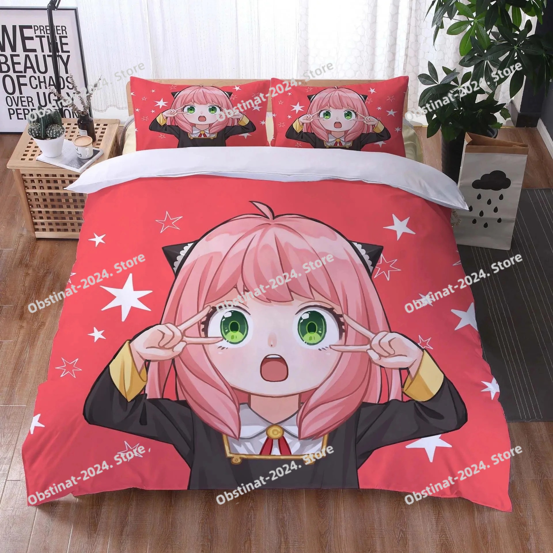 3D Printing Anime SpyXFamily B - مراجعة Home Textiles Classic Fashion وسعره