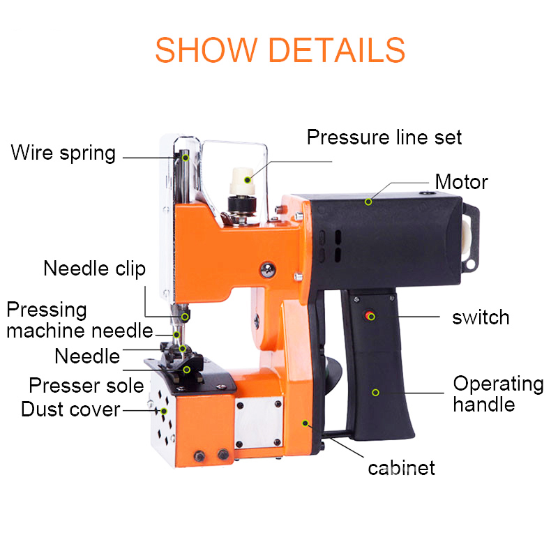Portable Electric Sewing Machi - مراجعة Home Textile Industry وسعره