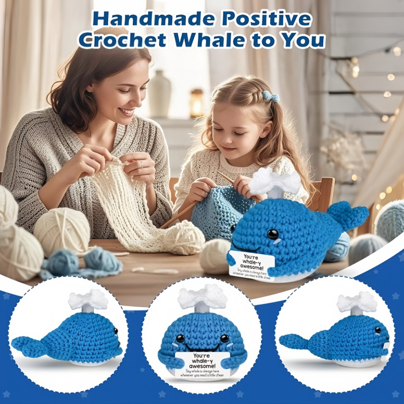 Funny Crochet Whale Dolls with - مراجعة Home And Textiles Today وسعره