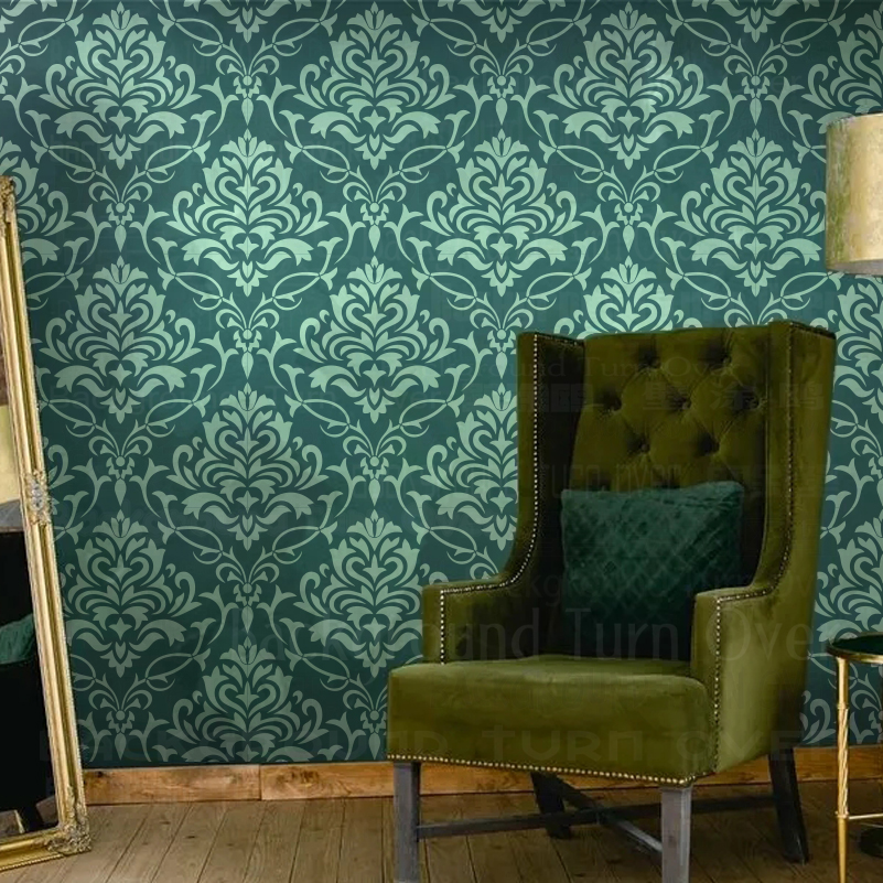 40cm - 80cm Wall Stencil Decor - مراجعة Vintage Home Textiles وسعره