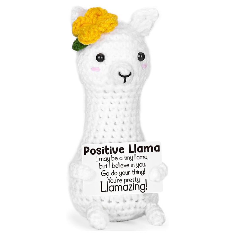 Funny Handmade Crochet Llama P - مراجعة Home And Textiles Today وسعره