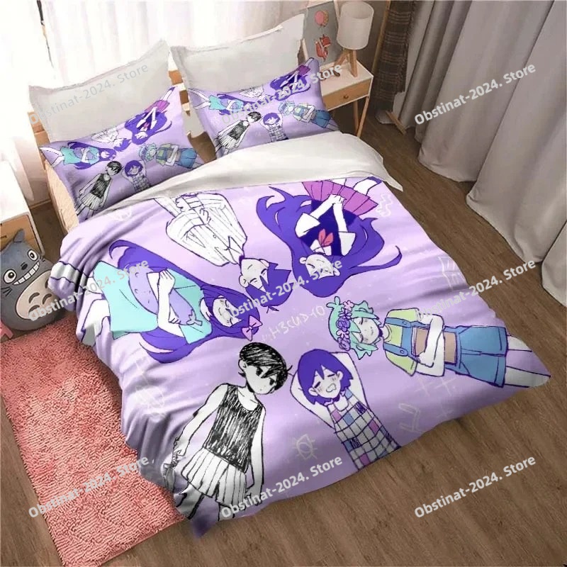 Fashion 3D Printed Anime Omori - مراجعة Home Textiles Classic Fashion وسعره