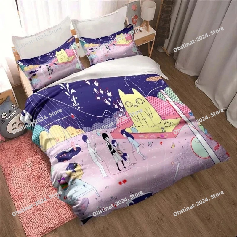 Fashion 3D Printed Anime Omori - مراجعة Home Textiles Classic Fashion وسعره
