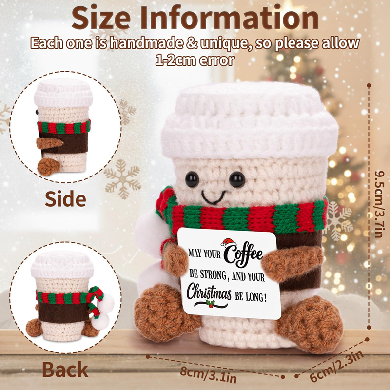 Handmade Crochet Coffee Doll w - مراجعة Home And Textiles Today وسعره