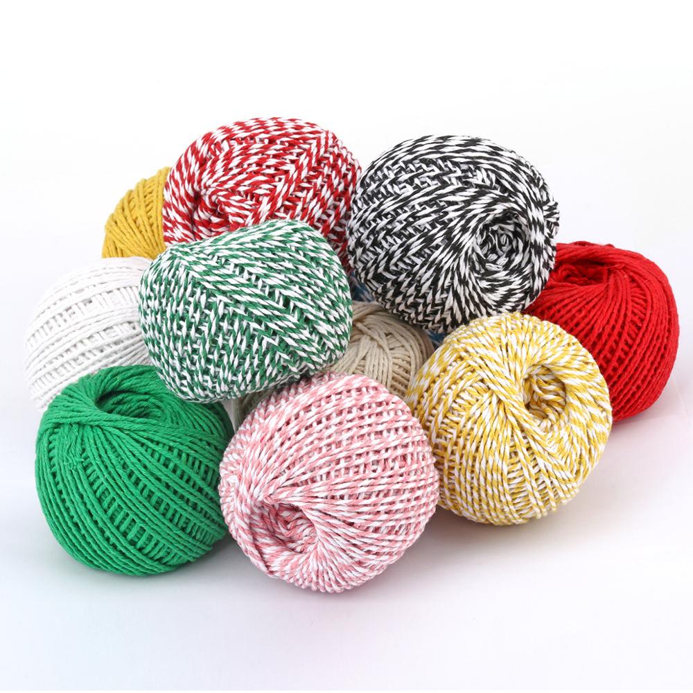 Two Colors Cotton Bakers Twine - مراجعة Home Textiles Com وسعره