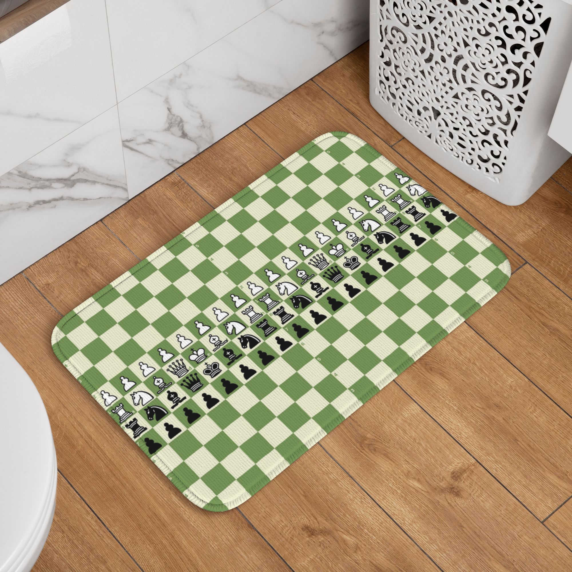Chess com ChessBoard Doormat A - مراجعة Home Textiles Com وسعره