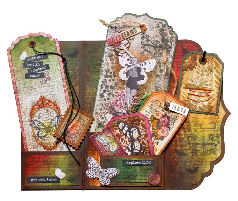 Tag Envelope Grunge Collection - مراجعة Vintage Home Textiles وسعره