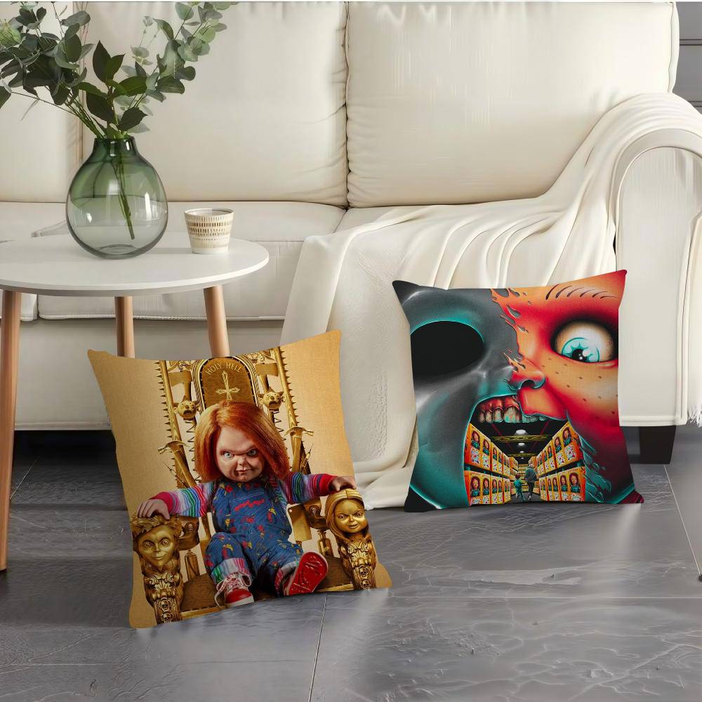 Classic Chucky Horror Movie Pi - مراجعة Home Textiles Classic Fashion وسعره