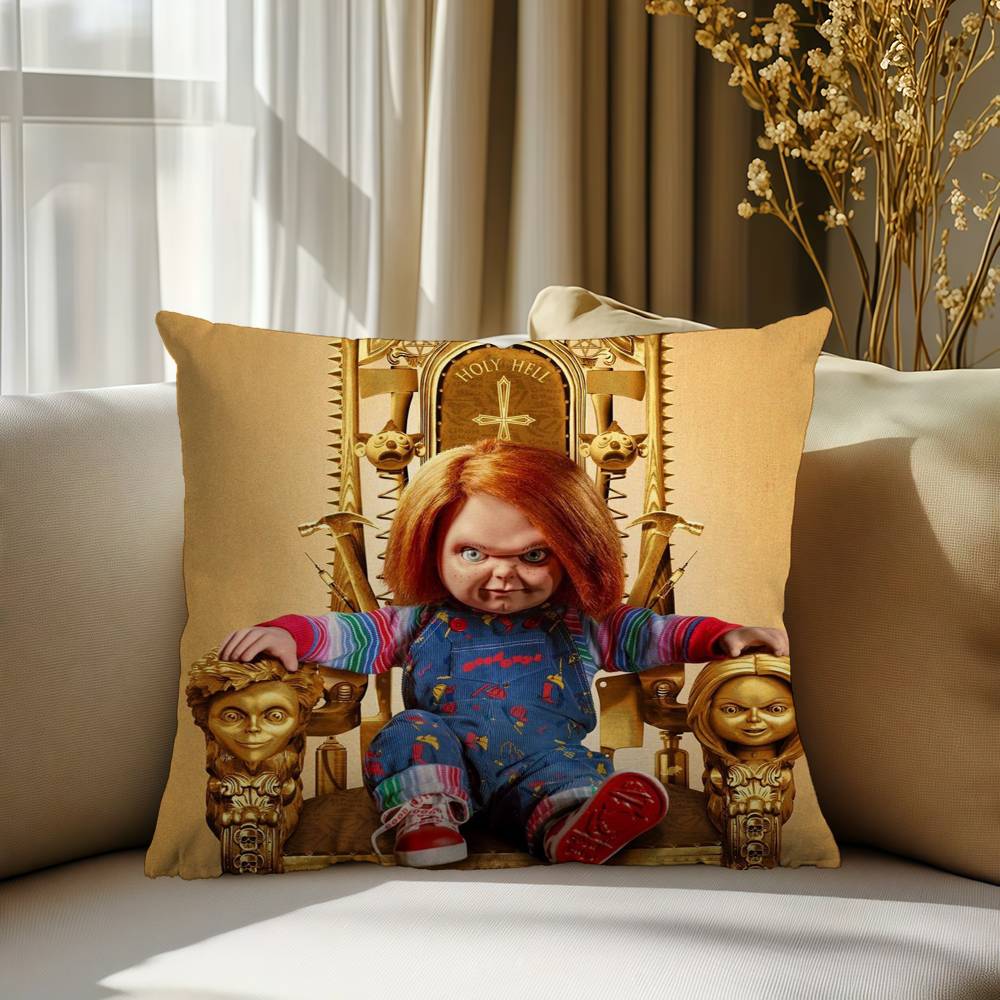Classic Chucky Horror Movie Pi - مراجعة Home Textiles Classic Fashion وسعره