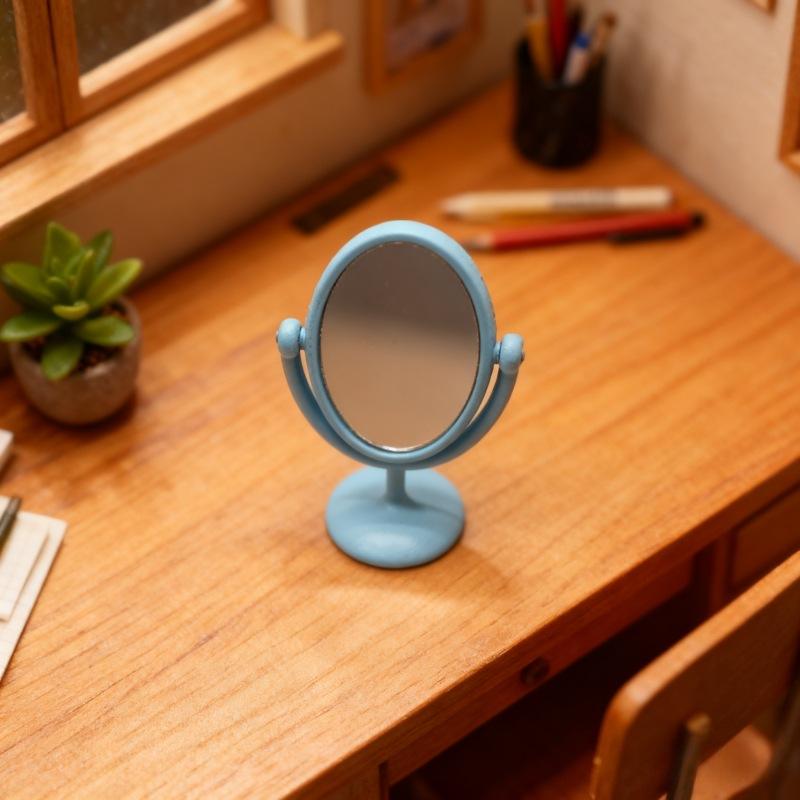 1Pcs Miniature Retro Mirror Dr - مراجعة Vintage Home Textiles وسعره