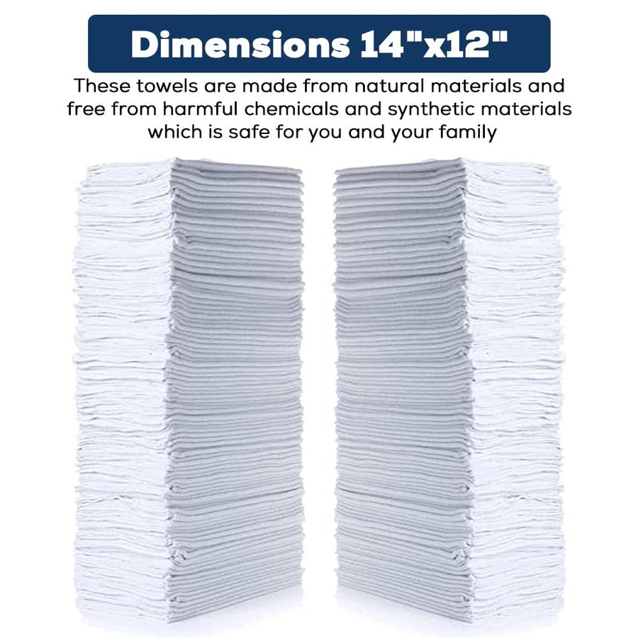 Cotton Shop Towels 14x12 145 P - مراجعة Home Textile Industry وسعره