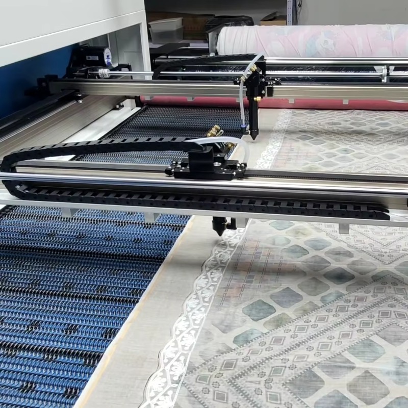 High-speed double-head laser c - مراجعة Home Textile Industry وسعره