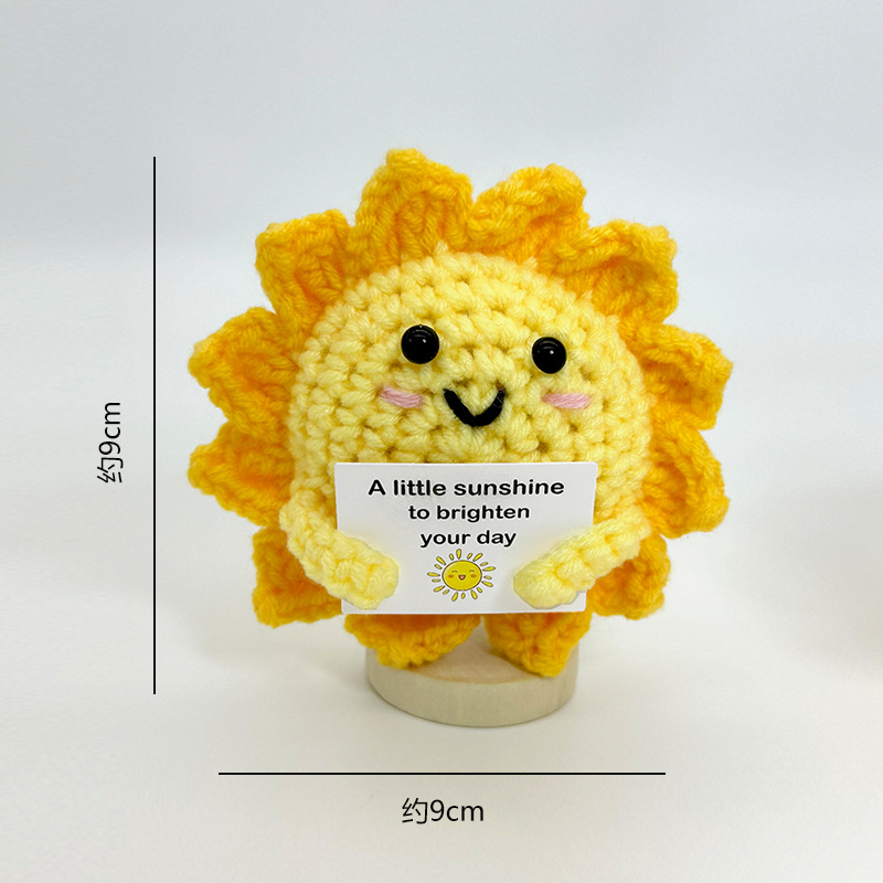 Funny Positive Crochet Sunshin - مراجعة Home And Textiles Today وسعره
