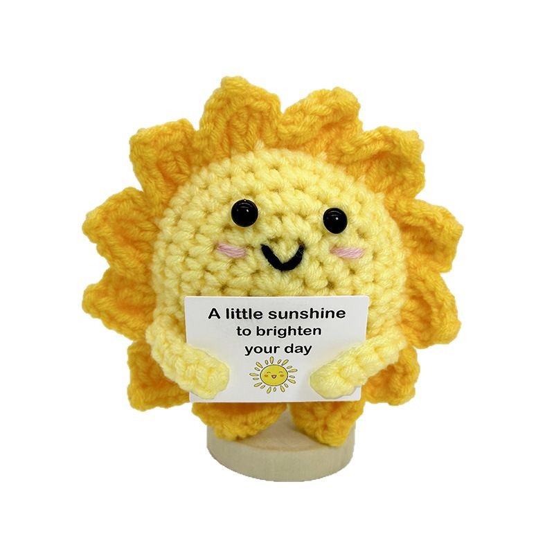 Funny Positive Crochet Sunshin - مراجعة Home And Textiles Today وسعره