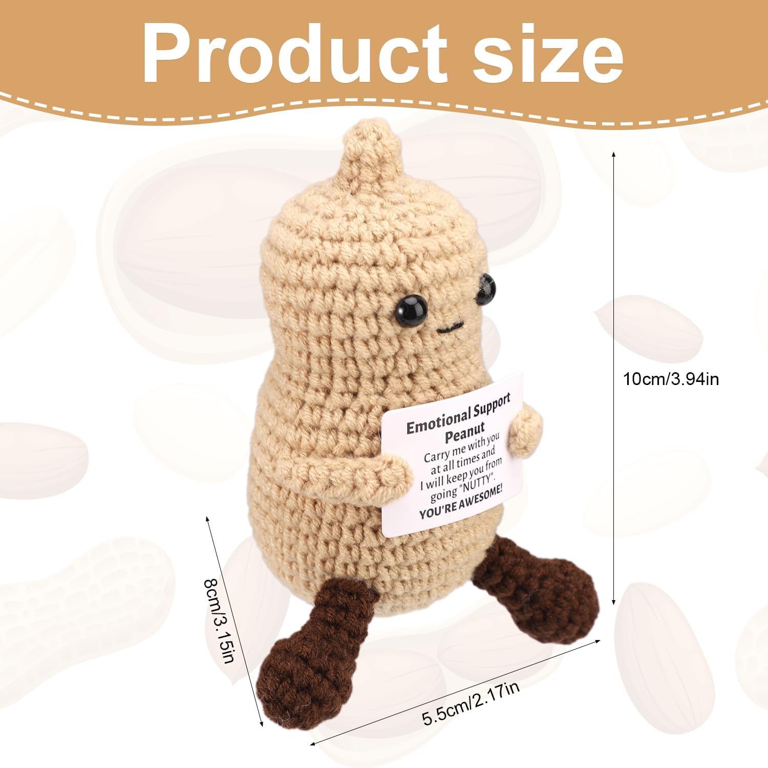 Funny Crochet Peanut Handmade  - مراجعة Home And Textiles Today وسعره