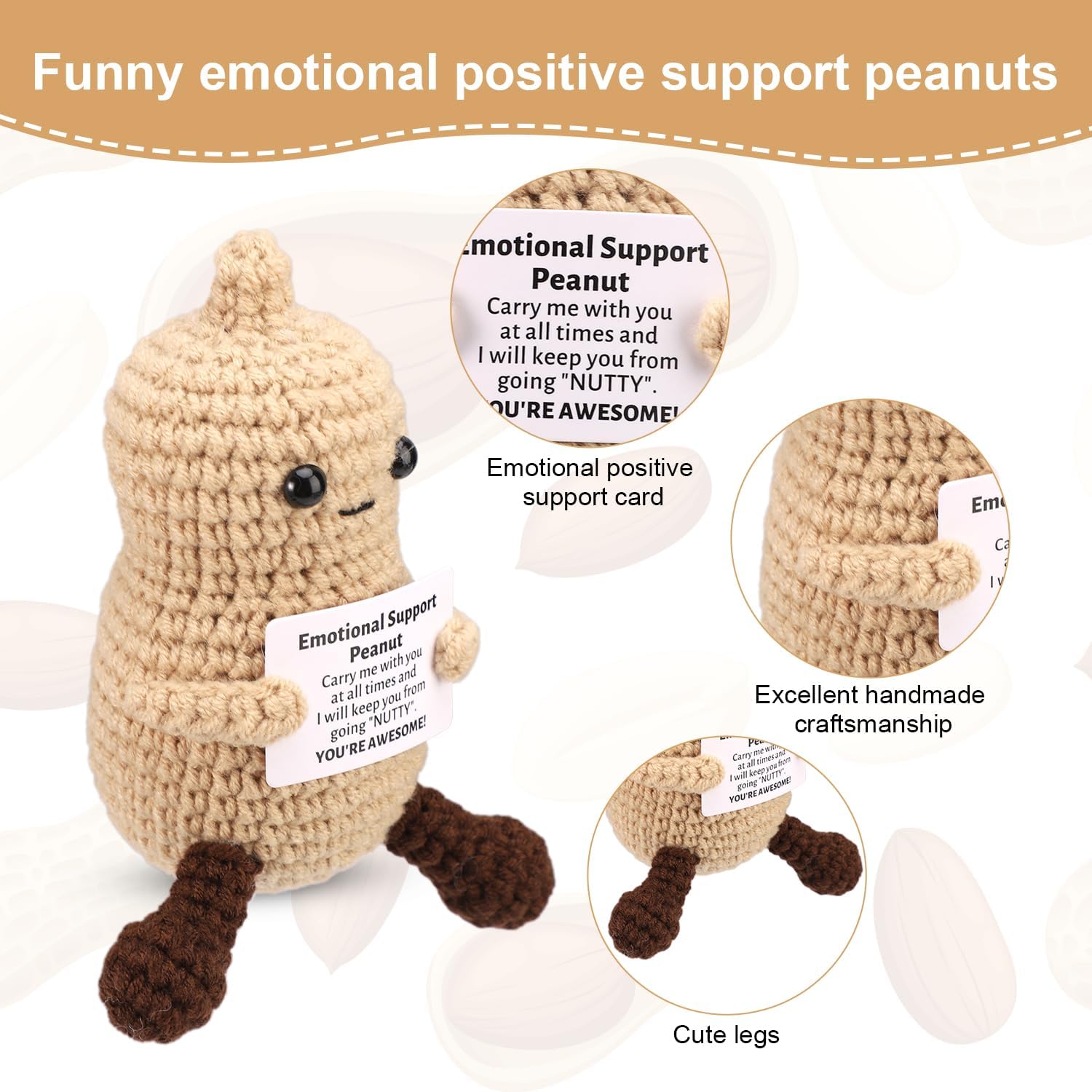 Funny Crochet Peanut Handmade  - مراجعة Home And Textiles Today وسعره