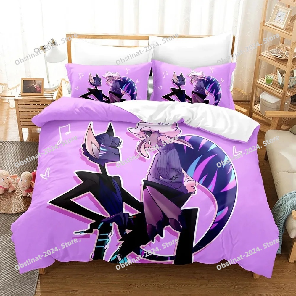 Fashion Cartoon Hazbin Hotel B - مراجعة Home Textiles Classic Fashion وسعره