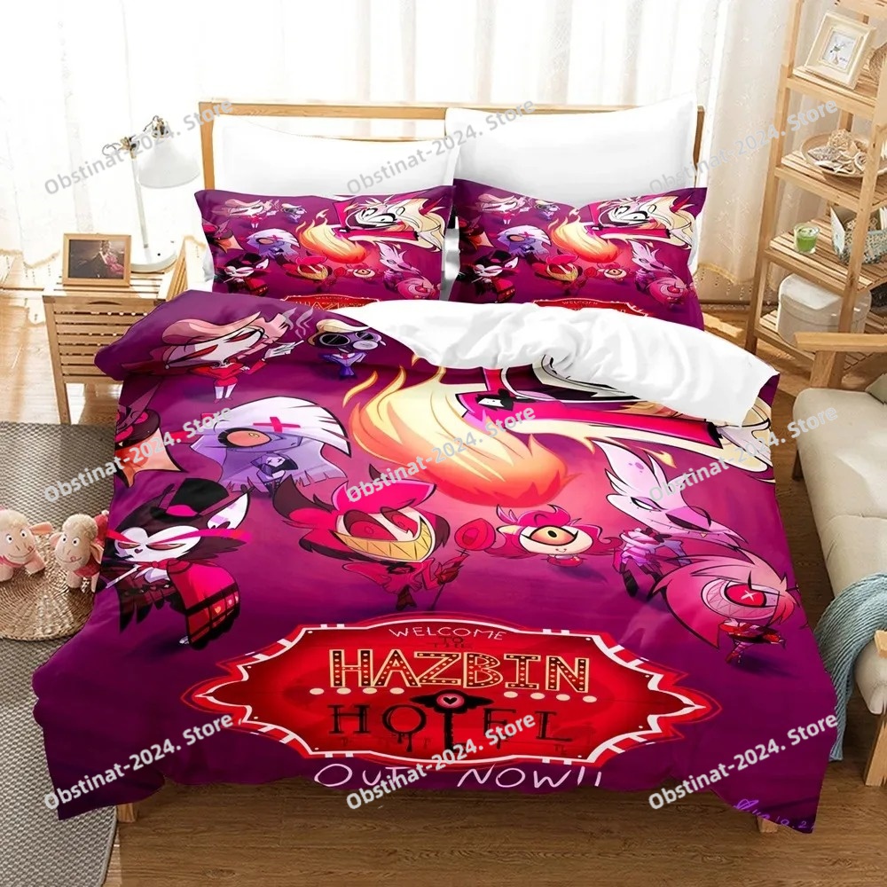 Fashion Cartoon Hazbin Hotel B - مراجعة Home Textiles Classic Fashion وسعره